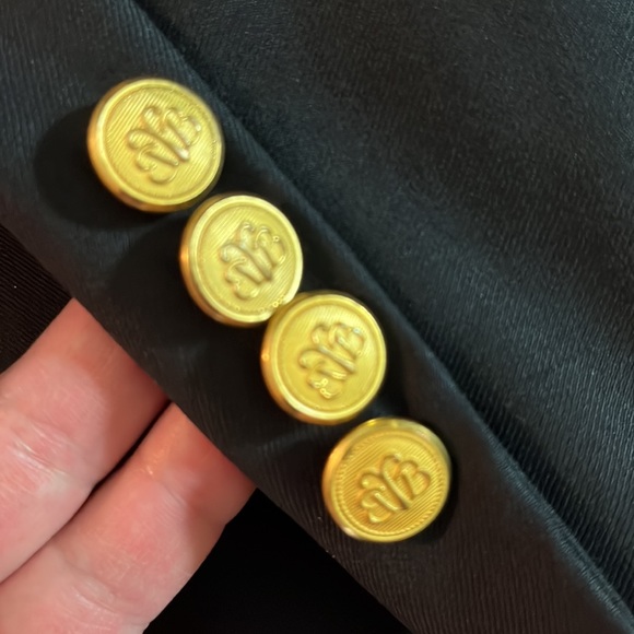 BROOKS BROTHERS Country Club sz 44XL Loro Piana Italy Super 120 Wrst Wool Logo - Picture 10 of 16